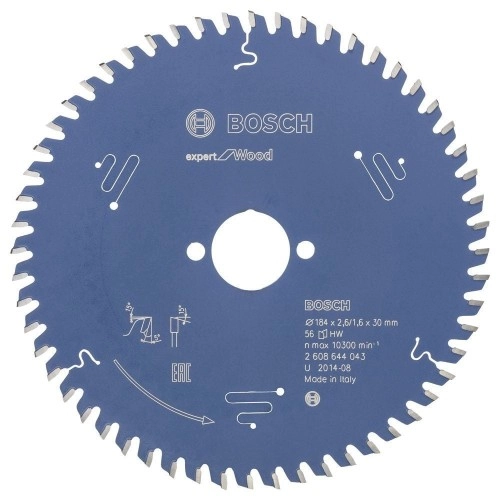 Bosch - Expert Serisi Ahşap için Daire Testere Bıçağı 184*30 mm 56 Diş
