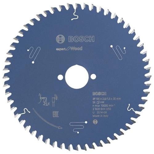 Bosch - Expert Serisi Ahşap için Daire Testere Bıçağı 190*30 mm 56 Diş