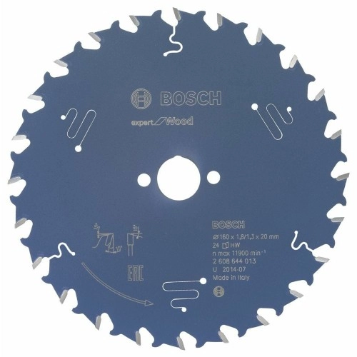 Bosch - Expert Serisi Ahşap için Daire Testere Bıçağı 160*20 mm 24 Diş