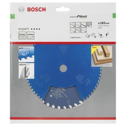 Bosch - Expert Serisi Ahşap için Daire Testere Bıçağı 165*20 mm 36 Diş