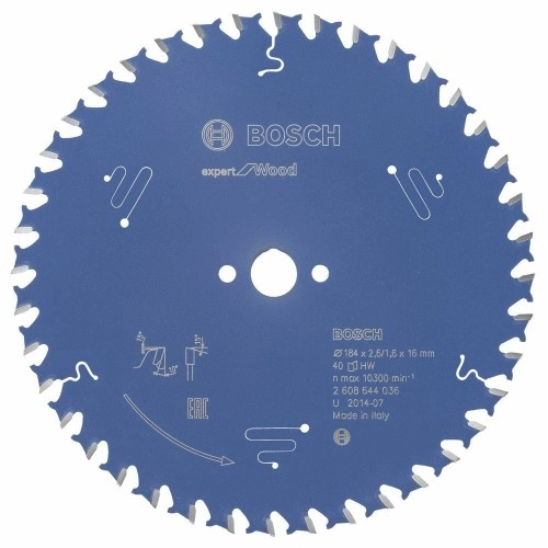 Bosch - Expert Serisi Ahşap için Daire Testere Bıçağı 184*16 mm 40 Diş