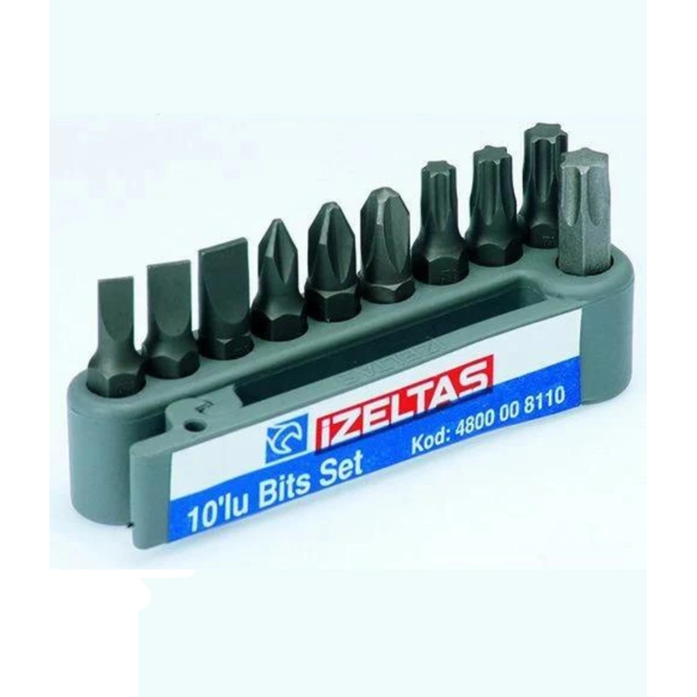 İzeltaş Bits Set ( 25 Mm ) 10 Lu
