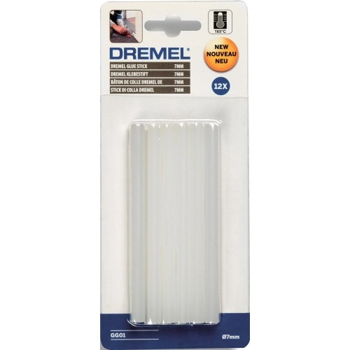 DREMEL® 7 mm Çok Amaçlı Yüksek Sıcaklık Tutkal Çubukları (GG01)