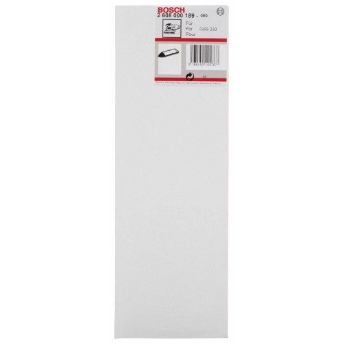 Bosch - 93*185 mm Zımpara Tabanı Uzatılmış Üçgen Form