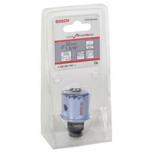 Bosch - Special Serisi Metal Ve Inox Malzemeler için Delik Açma Testeresi (Panç) 33 mm
