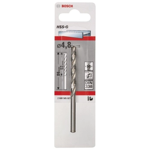 Bosch - HSS-G Metal Matkap Ucu 4,8*86 mm