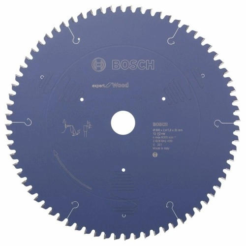 Bosch - Expert Serisi Ahşap için Daire Testere Bıçağı 300*30 mm 72 Diş