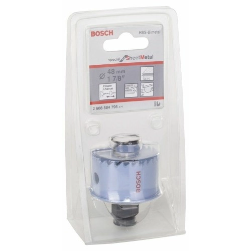 Bosch - Special Serisi Metal Ve Inox Malzemeler için Delik Açma Testeresi (Panç) 48 mm