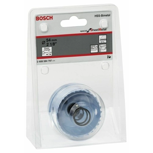 Bosch - Special Serisi Metal Ve Inox Malzemeler için Delik Açma Testeresi (Panç) 54 mm