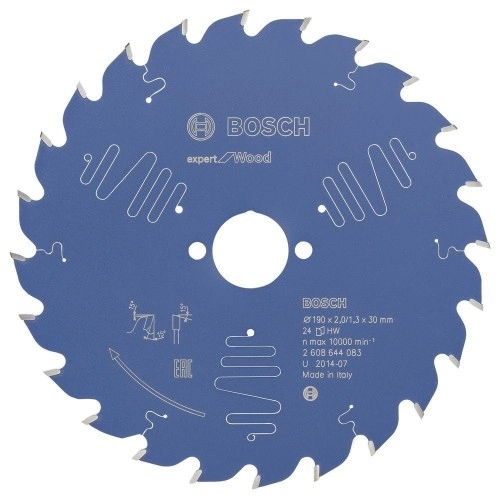 Bosch - Expert Serisi Ahşap için Daire Testere Bıçağı 190*30 mm 24 Diş