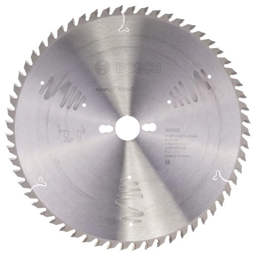 Bosch - Expert Serisi Ahşap için Daire Testere Bıçağı 300*30 mm 60 Diş