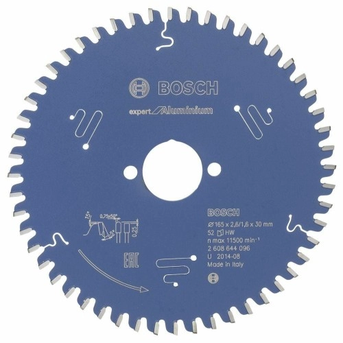 Bosch - Expert Serisi Alüminyum için Daire Testere Bıçağı 165*30 mm 52 Diş