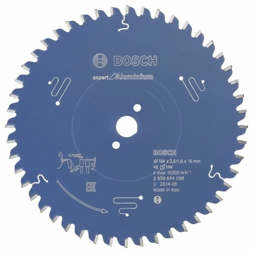 Bosch - Expert Serisi Alüminyum için Daire Testere Bıçağı 184*16 mm 48 Diş