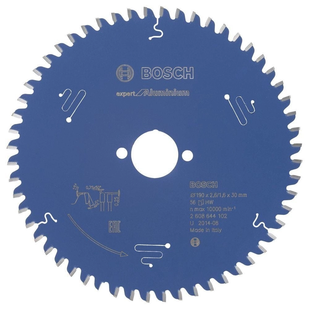 Bosch - Expert Serisi Alüminyum için Daire Testere Bıçağı 190*30 mm 56 Diş