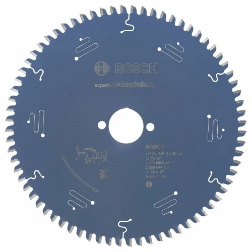 Bosch - Expert Serisi Alüminyum için Daire Testere Bıçağı 210*30 mm 72 Diş