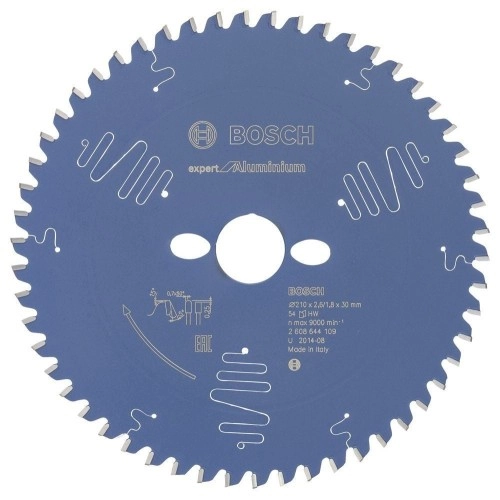 Bosch - Expert Serisi Alüminyum için Daire Testere Bıçağı 210*30 mm 54 Diş