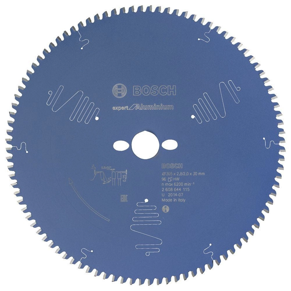 Bosch - Expert Serisi Alüminyum için Daire Testere Bıçağı 305*30 mm 96 Diş