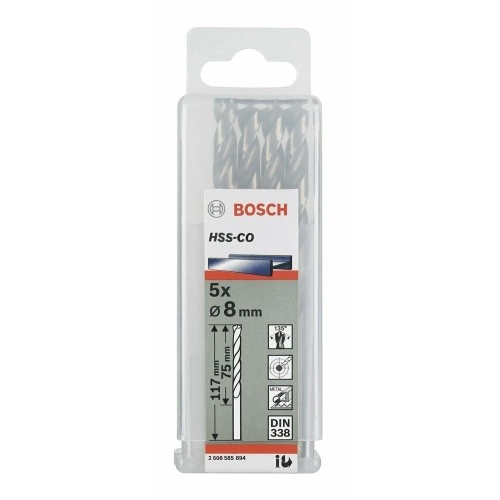 Bosch - HSS-Co Metal Matkap Ucu 9,8*133 mm 5'li Paket